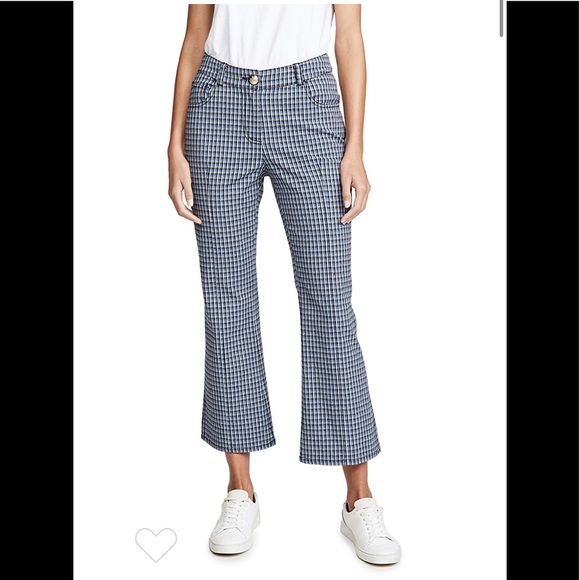 NWT,Derek Lam 10 Crosby
Cropped Flare Trousers - Picture 6 of 6